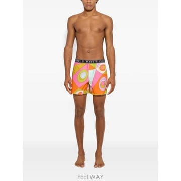 26 FW PUCCI 오치 기하학 프린트 쇼츠 6HUU966H720 TP455585268