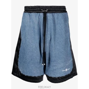 26 FW 아미리 데님 패널 트랙쇼츠 PF23MPB004 TP454660968