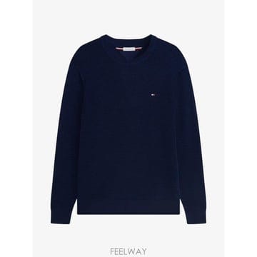 26 FW 타미힐피거 로고 자수 스웨터 MW0MW42799 TP456221103