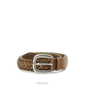 26 FW Golden Goose 스터드 우븐 레더 휴스턴 벨트 GMA00806A000812 TP454659