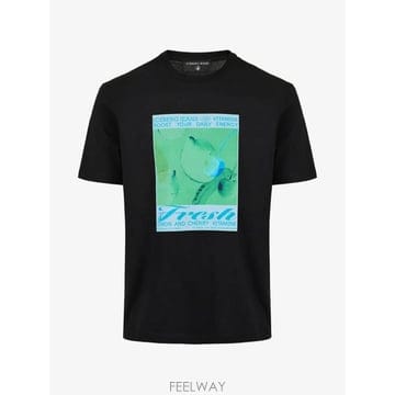 26 FW 아이스버그 그래픽 프린트 코튼 티셔츠 26EJ1P0F016P400 TP456308455