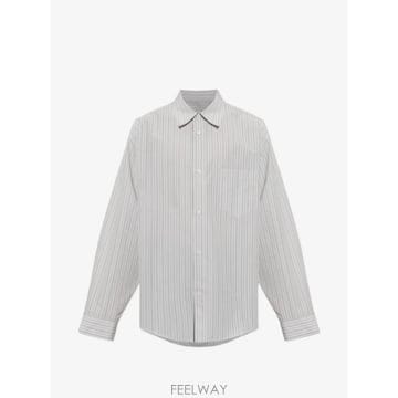 마르니 오버사이즈 스트라이프 셔츠
