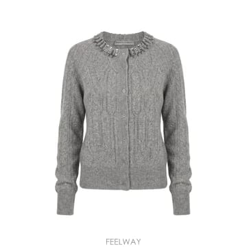 26 FW 에르마노설비노 장식 디테일 가디건 D495N318RCTZT TP456054525