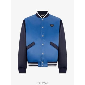26 FW 필립플레인 새틴 컬리지 로고 봄버 재킷 UAFCMRB3165PTE003N TP456266207