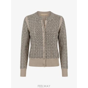 26 FW 에르마노설비노 시퀸 장식 긴소매 가디건 D495N320CTEJY TP456054441