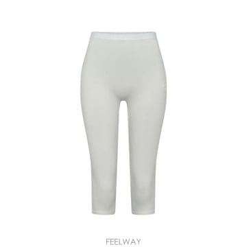 26 FW 마린세르 펄 장식 로고 카프리 쇼츠 WPA157BCJER0115WH10 TP455606470
