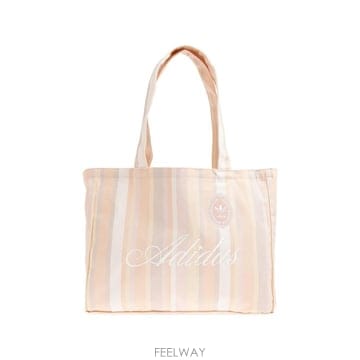 26 FW 아디다스 서머 글로우 로고 자수 스트라이프 토트 백 KX5265 TP454744107
