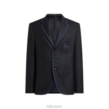 26 FW 에트로 페가소 로고 싱글 브레스티드 울 재킷 MRCA008299TU215 TP455606020