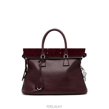 26 FW 메종마르지엘라 5AC 소프트 미디엄 레더 토트 백 SB1WG0085P8991 TP456302715