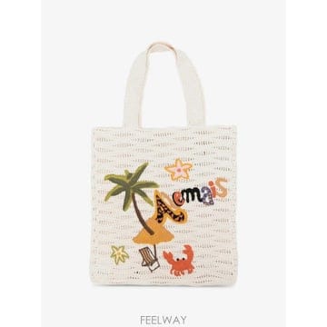 | Other Brand | 26 FW ALEMAIS Island Cove crochet tote 7471A TP45937378026 FW ALEMAIS Island Cove crochet tote 7471A TP4593737