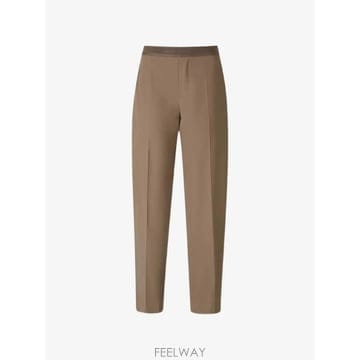 26 FW 알렉산더왕 로고 웨이스트밴드 테일러드 팬츠 1WC4264050DRAPEYCOTTONTAILOR T