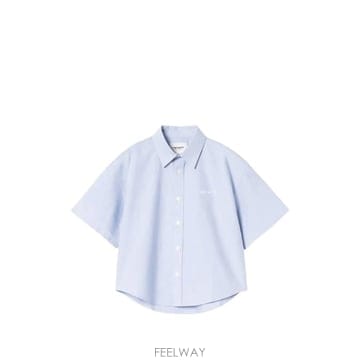 26 FW 칼하트 카이아 로고 자수 반소매 셔츠 I036795 TP456997443