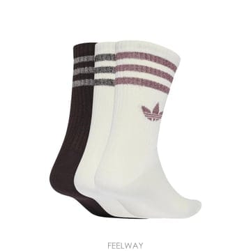 26 FW 아디다스 3 스트라이프 양말 세트 3p KR4214 TP456107395