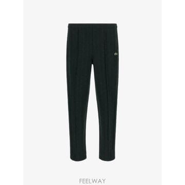 라코스테 자카드 모노그램 패턴 트랙팬츠