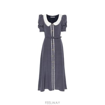 26 FW 알렉산드라리치 폴카 도트 미디 드레스 FABX4383F4819 TP456690430