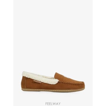26 FW 폴로 랄프로렌 shearling trim whipstitch loafers RF103843 TP4