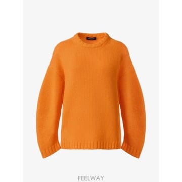 26 FW 파비아나필리피 플래티넘 크루 넥 드롭 숄더 스웨터 MAD226F016N1280000 TP45940