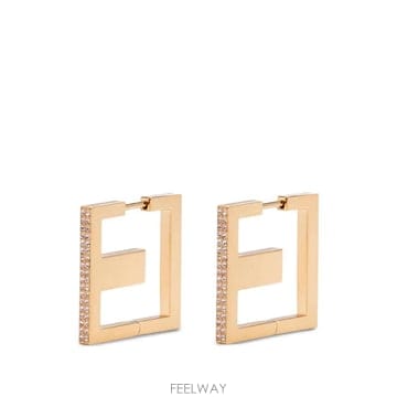 26 FW Elisabetta Franchi 라인스톤 이어링 OR09K66E2 TP456524810