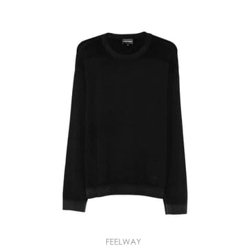 26 FW 아르마니 크루넥 긴소매 스웨터 EM006263AF29805 TP457253959