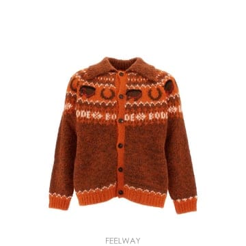 | Other Brand | 26 FW BODE Corral intarsia motif horse detail cardigan MRF2626 FW BODE Corral intarsia motif horse detail cardigan