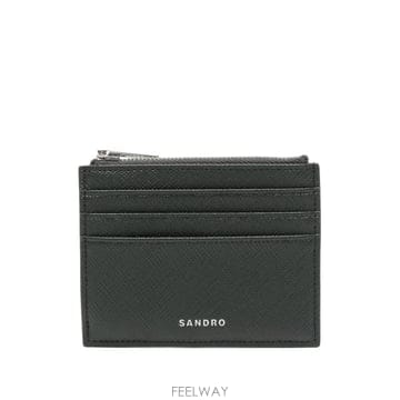 26 FW 산드로 리컨스트럭티드 레더 카드홀더 SHAPM00308 TP456546633