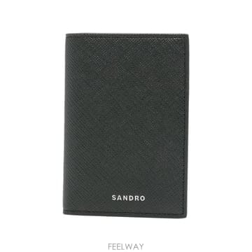 26 FW 산드로 리컨스트럭티드 레더 카드홀더 SHAPM00258 TP456546621