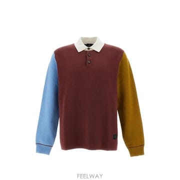 26 FW 폴스미스 컬러 블록 폴로 스웨터 M2RA062W22831 TP459431692
