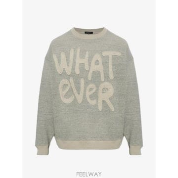 26 FW R13 아플리케 크루 넥 스웨트셔츠 R13WK004155CT0 TP458794999