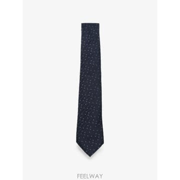 26 FW 조르지오아르마니 폴카 도트 사선 스트라이프 넥타이 GM000800TE22434 TP45657049