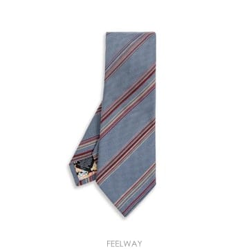 26 FW 폴스미스 스트라이프 실크 넥타이 M1A0TIEW41789 TP456153975