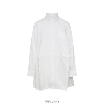 26 FW 꼼데가르송 오버사이즈 핏 긴소매 셔츠 RRB0020512 TP459350030