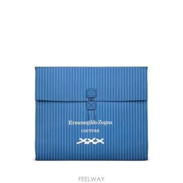 26 FW 제냐 핀스트라이프 로고 프린트 토트 백 C1496SBOGBOA TP456681825
