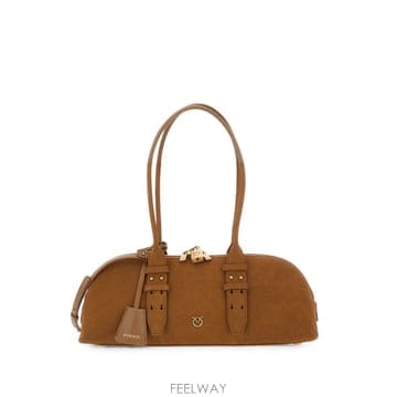26 FW PINKO 이스케이프 라지 스웨이드 토트 백 106169A2JH TP456251242