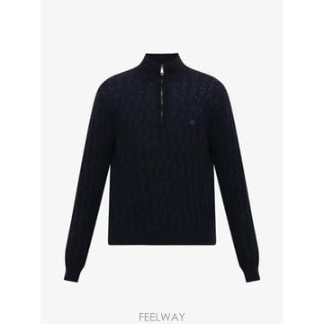 26 FW 에트로 케이블 니트 쿼터 지퍼 스웨터 MRKF0115AU12P TP456151745