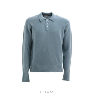 26 FW 드루모어 polo collar knitted sweater D8W145NL TP459430376