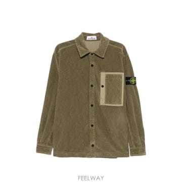26 FW 스톤아일랜드 1200016 오가닉 코튼 코듀로이 800 셔츠 L2S151200016S0212 TP