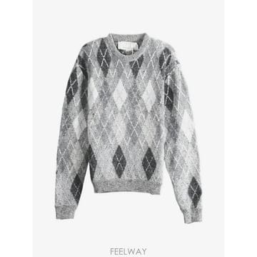 26 FW ERL 아가일 니트 스웨터 ERL13N008 TP459330671