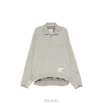 26 FW 메종미하라야스히로 스웨트셔츠 콤바인 스웨터 A17SW532 TP459330659