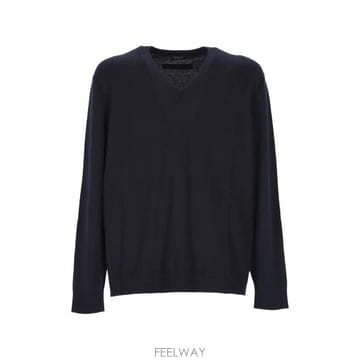 26 FW 제냐 V넥 캐시미어 스웨터 RUIK20A4100B09 TP459330610