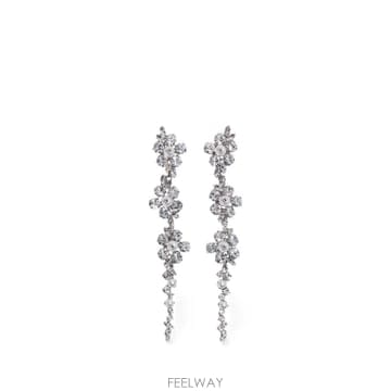 26 FW 시몬 로샤 플로럴 드립 이어링 ERG6190907PEARLCRYSTAL TP456248985
