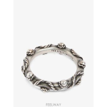 26 FW 앤드뮐미스터 로프 디테일 스터드 링 B0014617JW020 TP456540514