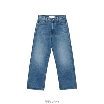 26 FW 마더 로고 자수 스트레이트 진 10248313 TP458874433