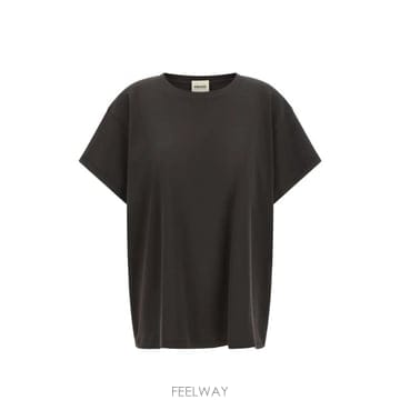 26 FW 카이트 윈슬리 드롭 숄더 코튼 티셔츠 183321021748 TP456119355