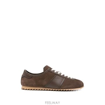 26 FW 산드로 레더 앤 스웨이드 로우탑 스니커즈 SHACH01365 TP456147577
