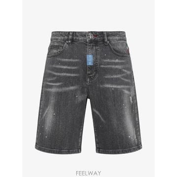26 FW 필립플레인 포멘테라 데님 베이직 쇼츠 UAFCMDT4465PDE004N TP456508927