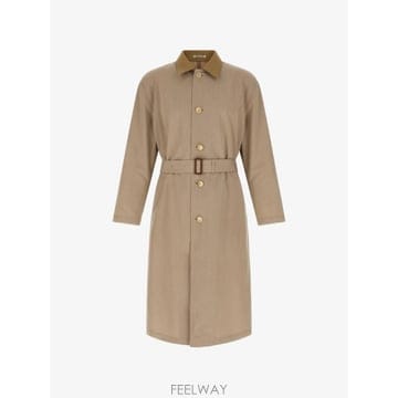 26 FW 오라리 벨트 코트 A26SC01WCTOPGRAYBEIGE TP455868270