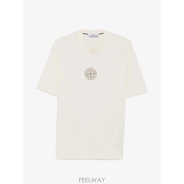 Stone Island 26 FW ������Ϸ��� �ΰ� ����Ʈ ��ư Ƽ���� L2S152100001S0480 TP45656339426 FW ������Ϸ��� �ΰ� ����Ʈ ��ư Ƽ���� L2S15210000