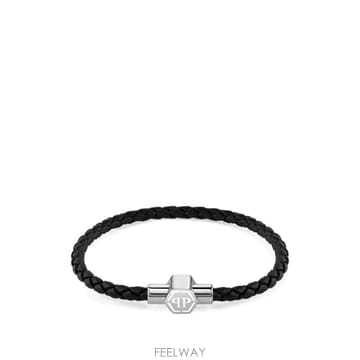 26 FW 필립플레인 플레인 에니그마 브레이디드 레더 브레이슬릿 PJOEA04BS TP459266023