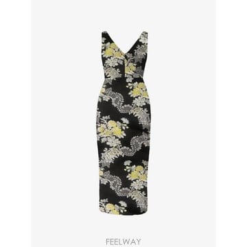 26 FW 에르뎀 jacquard midi dress AW26D4053098030 TP458872336