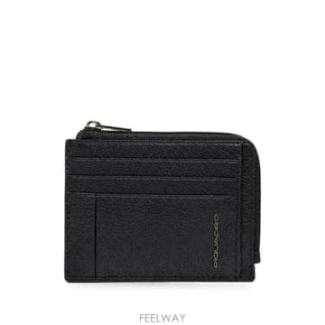26 FW 피콰드로 로고 장식 지퍼 카드홀더 PP4822S134RN TP456533025